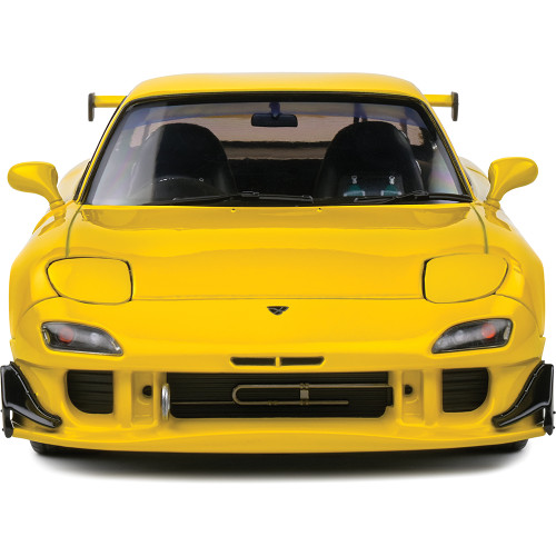 1994 Mazda RX7 FD RS Streetfighter Yellow Diecast Model Car | Solido