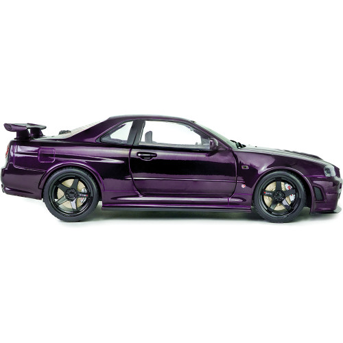 1999 Nissan Skyline (R34) GT-R Z Tune Midnight Purple | Solido