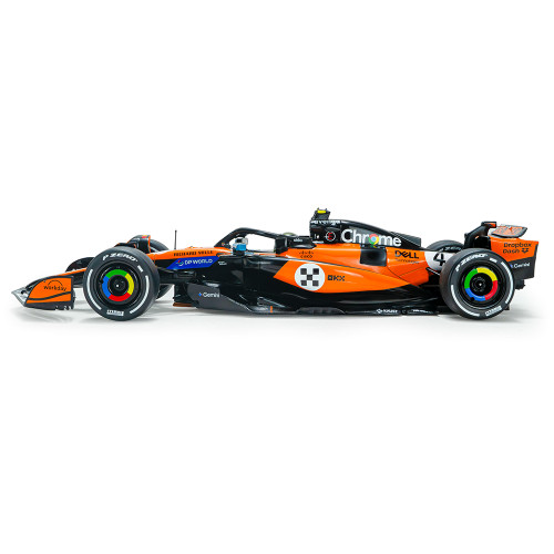 2025 F1 McLaren MCL39 Orange L.Norris #4 - GP Monaco 1:18 Scale Diecast Model Car by Solido Alt Image 6