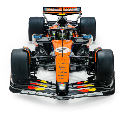 2025 F1 McLaren MCL39 Orange L.Norris #4 - GP Monaco 1:18 Scale Diecast Model Car by Solido Alt Image 7