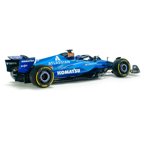 2025 F1 Williams FW47 Blue A.Albon #23 - GP Australia 1:18 Scale Diecast Model Car by Solido Alt Image 2