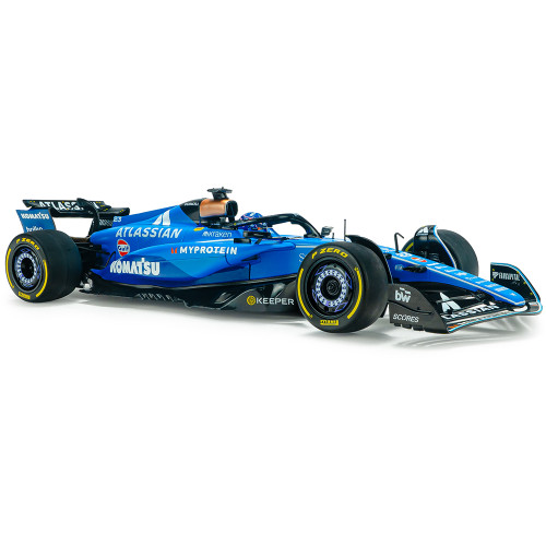 2025 F1 Williams FW47 Blue A.Albon #23 - GP Australia 1:18 Scale Diecast Model Car by Solido Alt Image 3