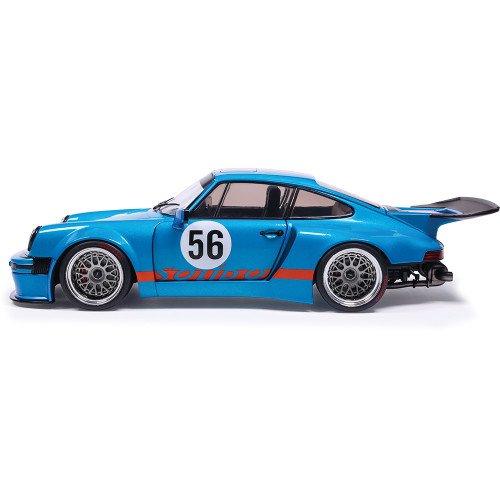2026 Porsche KS-R by Khyzyl Saleem - Metallic Blue Racer 1:18 Scale Diecast Model Car by Solido Alt Image 6