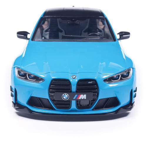 2024 BMW M3 Performance Parts - Daytona Beach Blue 1:18 Scale Diecast Model Car by Solido Alt Image 7