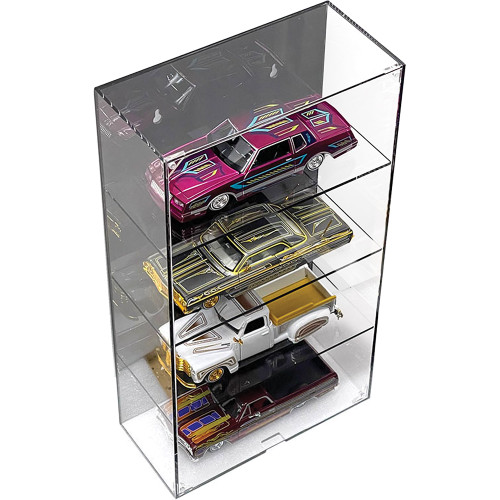 1:24 Scale 4 Car Wall Mount Collector Display Case 1:24 Scale  by Mijo Alt Image 1