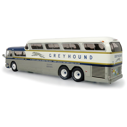 GM PD-4501 Scenicruiser Coach: Greyhound Bus Lines - 50th Anniversary 1:43 Scale Diecast Model Truck by Iconic Replicas Alt Image 1