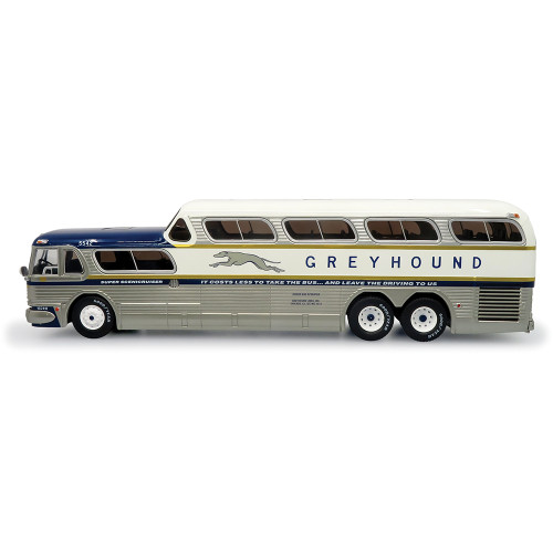 GM PD-4501 Scenicruiser Coach: Greyhound Bus Lines - 50th Anniversary 1:43 Scale Diecast Model Truck by Iconic Replicas Alt Image 3