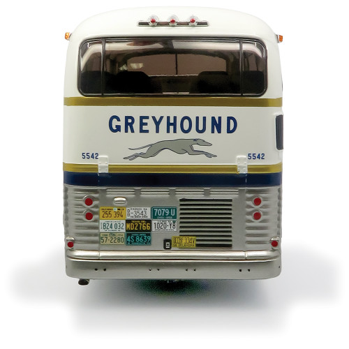 GM PD-4501 Scenicruiser Coach: Greyhound Bus Lines - 50th Anniversary 1:43 Scale Diecast Model Truck by Iconic Replicas Alt Image 5