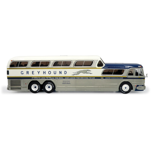 GM PD-4501 Scenicruiser Coach: Greyhound Bus Lines - 50th Anniversary 1:43 Scale Diecast Model Truck by Iconic Replicas Alt Image 6