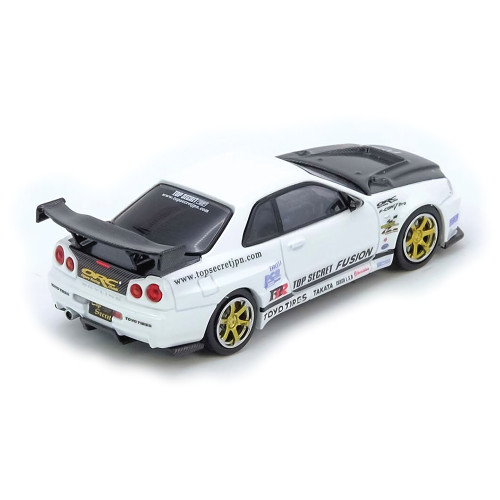 Top Secret Nissan R34 GT-R - White Alt Image 1