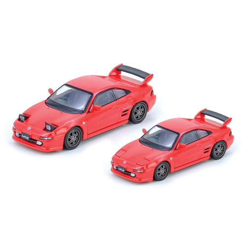 Toyota MR2 (Sw20) - Red 1:64 Scale Diecast Model Car by Inno Models Alt Image 4