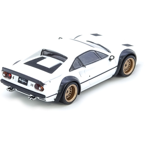 LBWK Ferrari 308 GTB - White 1:64 Scale Diecast Model Car by Inno Models Alt Image 1