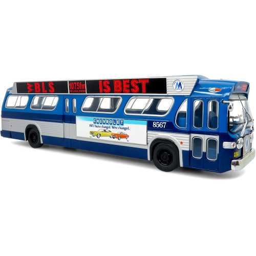 1963 GM TDH-5303 Fishbowl Batwing Transit Bus: MTA New York City Main Image
