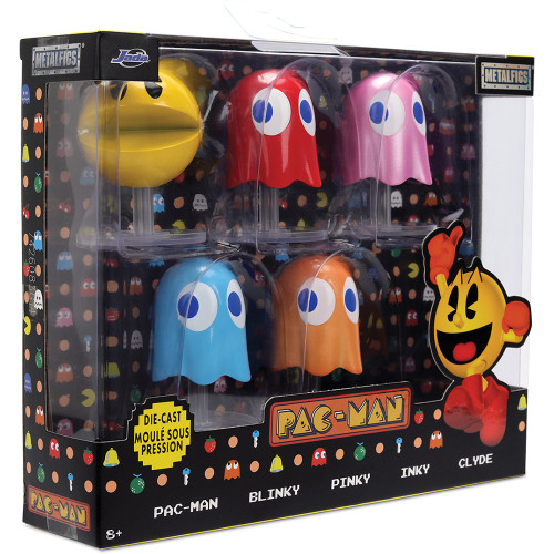 PAC-MAN 5-Pack 2.5 Metal Figures  Diecast Metal Figure by Jada Toys Alt Image 7