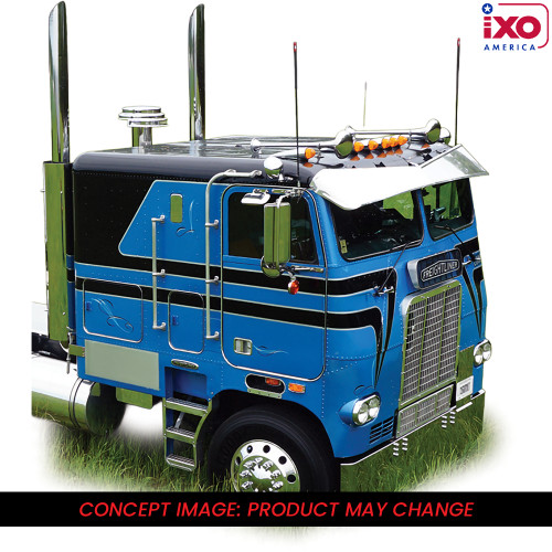 1993 Freightliner FLA - Blue 1:43 Scale Diecast Model Truck by IXO Models Alt Image 1