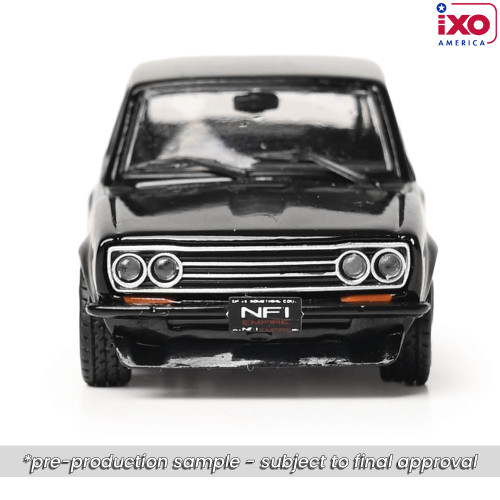 1971 Datsun 510 - Black 1:64 Scale Diecast Model Car by IXO Models Alt Image 5