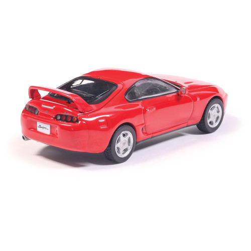 1993 Toyota Supra (JZA80) - Renaissance Red 1:64 Scale Diecast Model Car by IXO Models Alt Image 1