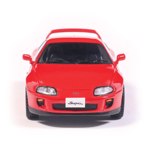 1993 Toyota Supra (JZA80) - Renaissance Red 1:64 Scale Diecast Model Car by IXO Models Alt Image 5