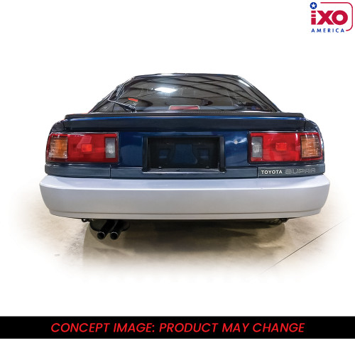 1987 Toyota Supra (A70) - Dark Blue Metallic / Silver Alt Image 3