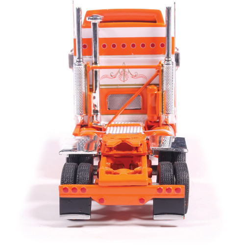 1976 Kenworth K100 Aerodyne - Orange 1:64 Scale Diecast Model Truck by IXO Models Alt Image 6
