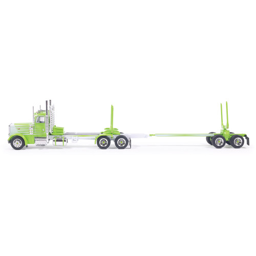 Peterbilt Logging Truck - Green and White Alt Image 6