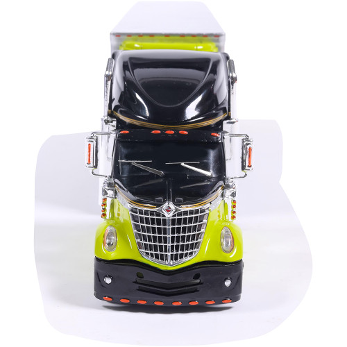 2010 International Lonestar with Reefer Trailer - Green and Black 1:64 Scale Diecast Model Truck by IXO Models Alt Image 5