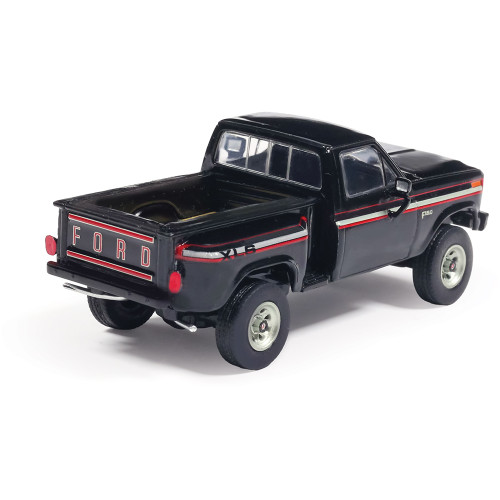 1983 Ford F-150 XLS Flareside 4X4 - Raven Black 1:64 Scale Diecast Model Truck by IXO Models Alt Image 1