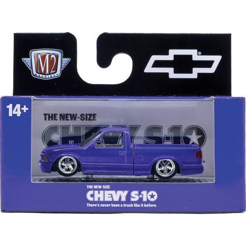 1995 Chevrolet S-10 Blue Diecast Model Truck | M2 Machines