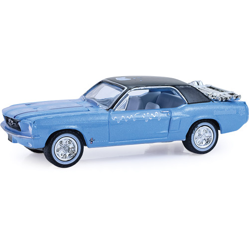 1967 Ford Mustang Coupe with Trunk Ski Rack and Skis Main Image