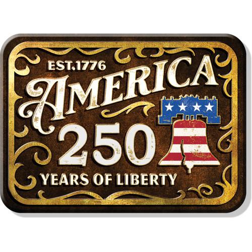 Liberty 250 Years Magnet Desperate Enterprises (M9279)   by Desperate Enterprises Main Image