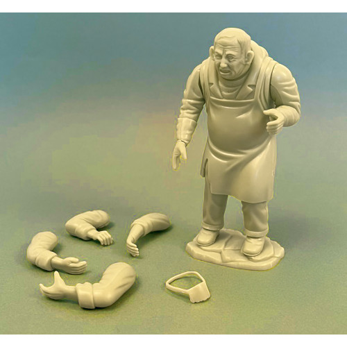 Monster Scenes Dr. Deadly Atlantis (D631) 1:13 scale Plastic by Dencomm Alt Image 1