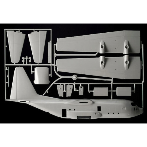 C-130J Hercules 1/72 Kit 1:72 Scale Plastic by Italeri Alt Image 4