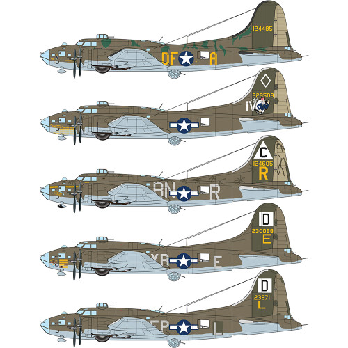B-17F Flying Fortress 1/72 Kit Alt Image 3
