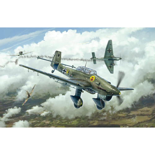 Ju 87 B Stuka 1/48 Kit Italeri (2807) 1:48 scale Plastic by Italeri Alt Image 1