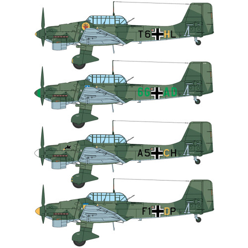Ju 87 B Stuka 1/48 Kit Italeri (2807) 1:48 scale Plastic by Italeri Alt Image 3