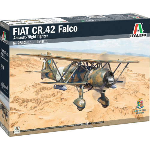 FIAT CR.42 Falco Assault/Night Fighter 1/48 Kit Main Image