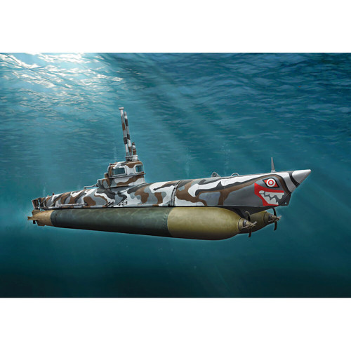 U-Boot Biber Midget Submarine 1/35 Kit Italeri (5609s) 1:35 Scale Plastic by Italeri Alt Image 1