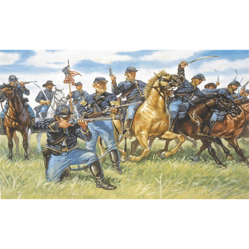 Union Cavalry 1/72 Plastic Figures Italeri (6013) Alt Image 1