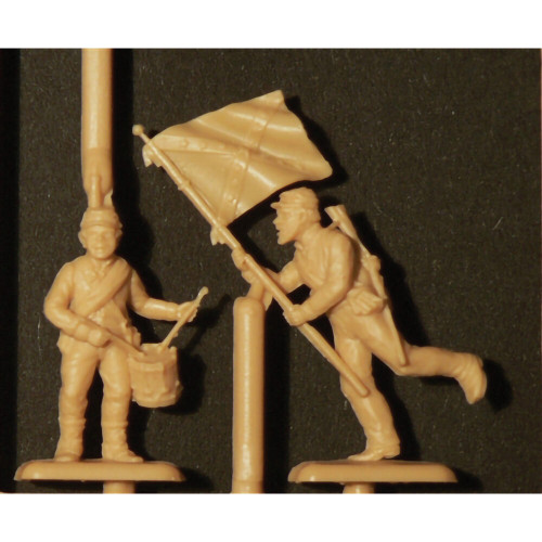 Confederate Infantry 1/72 Plastic Figures Italeri (6014) 1:72 Scale Plastic by Italeri Alt Image 2