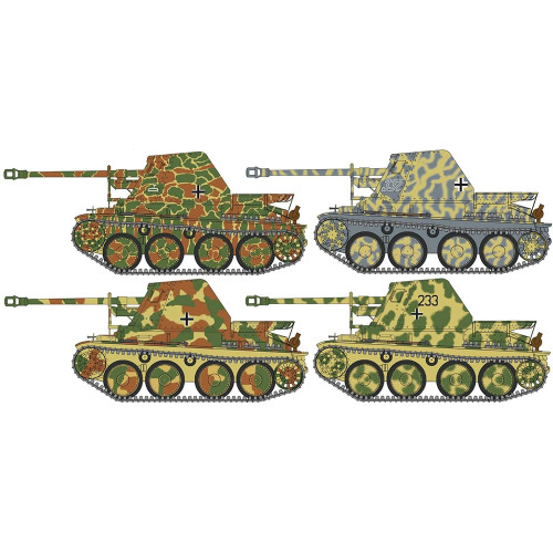 Sd.Kfz.138 Marder III Ausf. H 1/35 Kit Italeri (6566) Alt Image 2