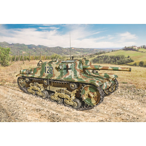 Semovente M42 da 75/34 Upgraded Edition 1/35 Kit 1:35 scale Plastic by Italeri Alt Image 1