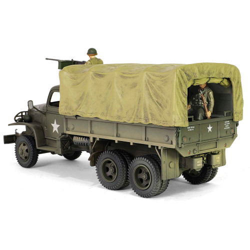 GMC CCKW 353 6x6 2.5 Ton Truck 1/32 Die Cast Model- Canvas Covering Alt Image 4