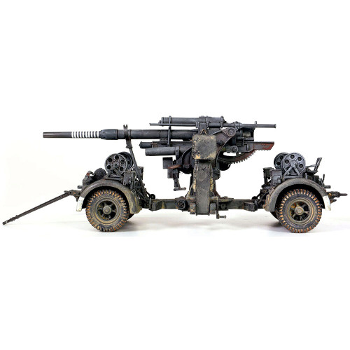 FlaK 36 w/sd.202 Tow Vehicle 1/32 Die Cast Model w/Figures 1:32 Scale  by Forces of Valor Alt Image 6