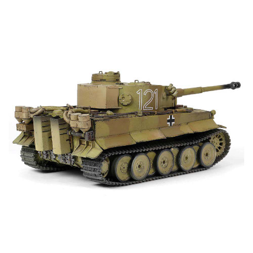 Sd.Kfz.181 PzKpfw VI Tiger Ausf. E 1/32 Die Cast Model #121 Schwere Panzerabteilung 501 1943 North African Front 1:32 Scale Die Cast Metal by Forces of Valor Alt Image 2