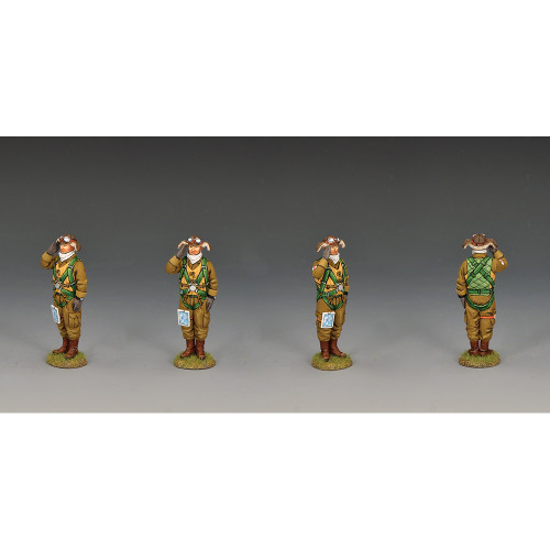 Saluting Kamikaze Pilot 1/30 Figure K&C (JN-075) Alt Image 1