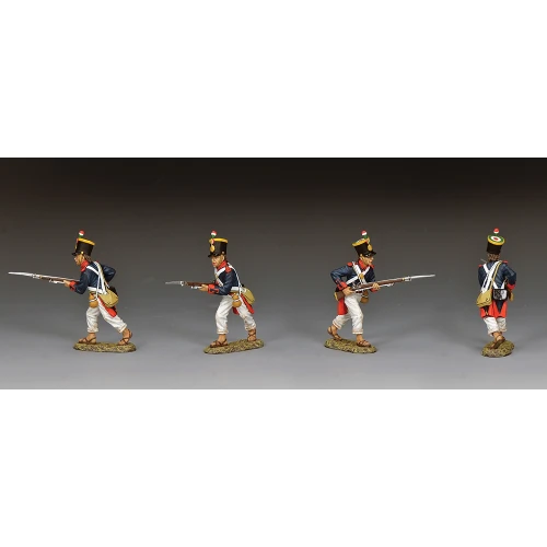 Santa Anna's Soldier Soldier Advancing 1/30 Figure K&C (RTA134) Alt Image 1
