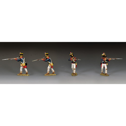 Santa Anna's Soldier Soldier Shooting to Front 1/30 Figure K&C (RTA135) Alt Image 1