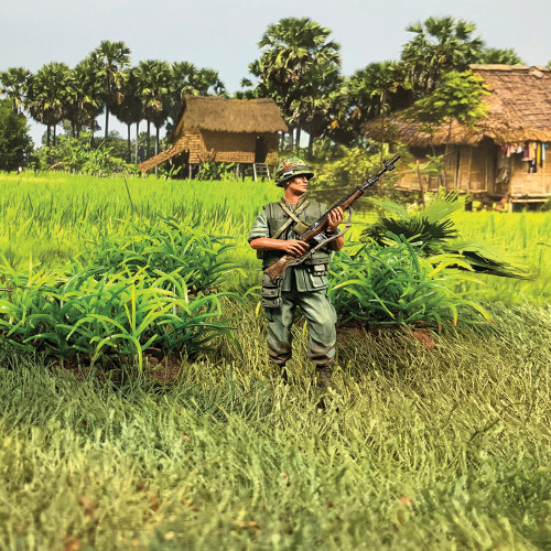 U.S. Marine Vietnam 1967-68 No.2 1/30 Figure William Britain (13063) 1:30 Scale  by William Britain Alt Image 2