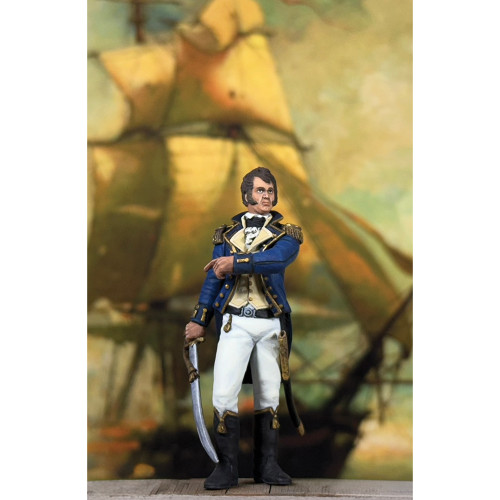 USN Commodore Oliver H. Perry 1/30 Figure WILLIAM BRITAIN  (10218) 1:30 scale Metal by William Britain Alt Image 1