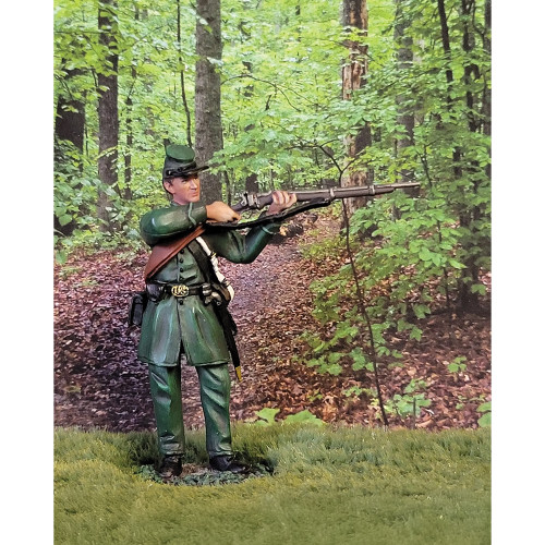 1st U.S. Berdan's Sharpshooter, Standing Firing 1/30 Figure WILLIAM BRITAIN (31477) Alt Image 1